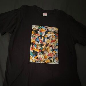 Supreme Pills Tee Black authentic